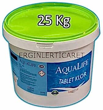 %90 Tablet Klor AquaLife (25kg)