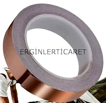 Bakır Bant 25mm x 16mt